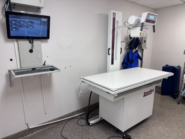 radiology Radiology suite at Bethel Mill Animal Hospital